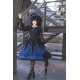 Surface Spell Gothic Nocturne Puffy Sleeve One Piece(Full Payment Without Shipping)